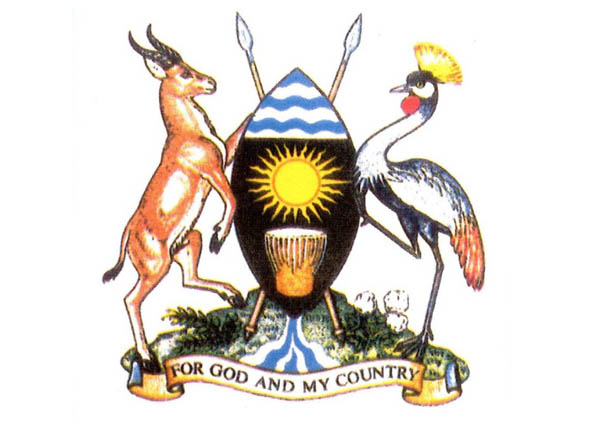 For God and my country. Uganda Crest