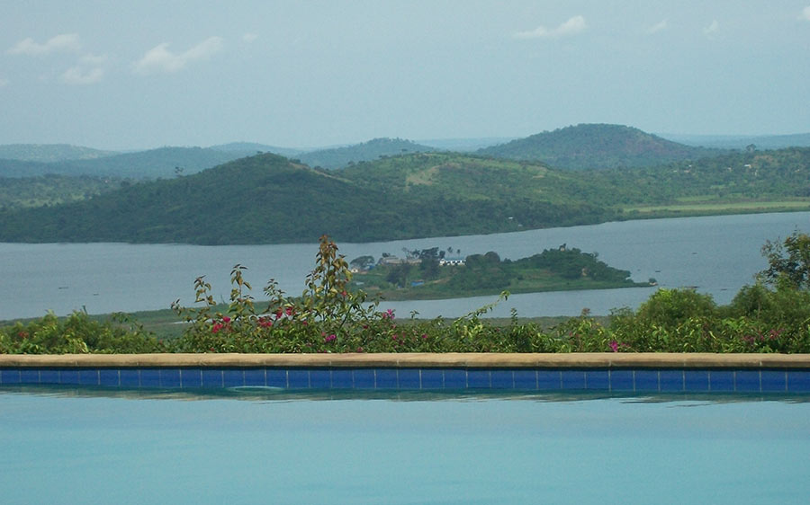 Cassia Lodge view Lake Victoria Kampala