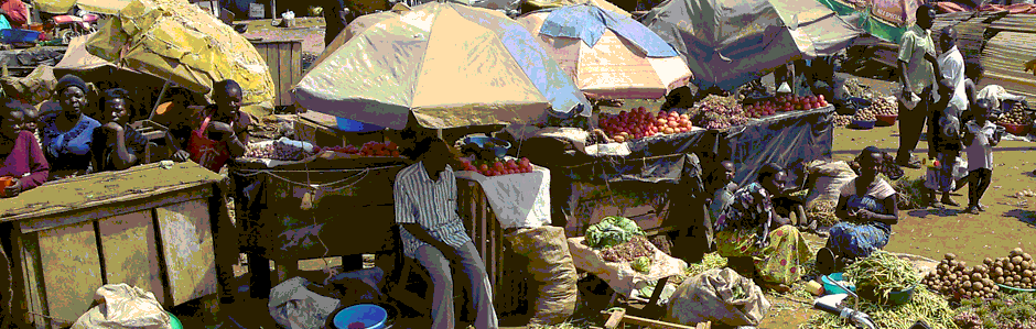 Hoima street market