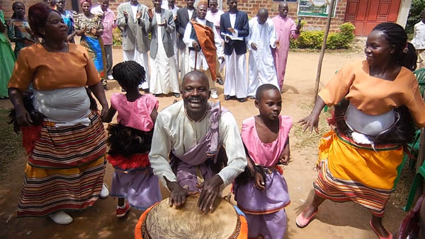 Entanda Cultural Initiative Mityana western Uganda. Traditional dancing