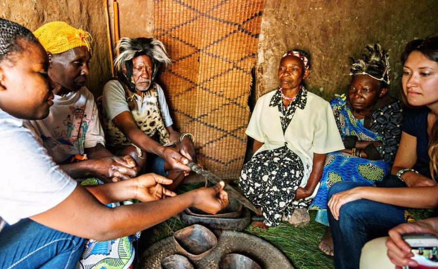 Learn ancient healing herbs & customs from traditional healer - which doctor- photo by Sean Davis