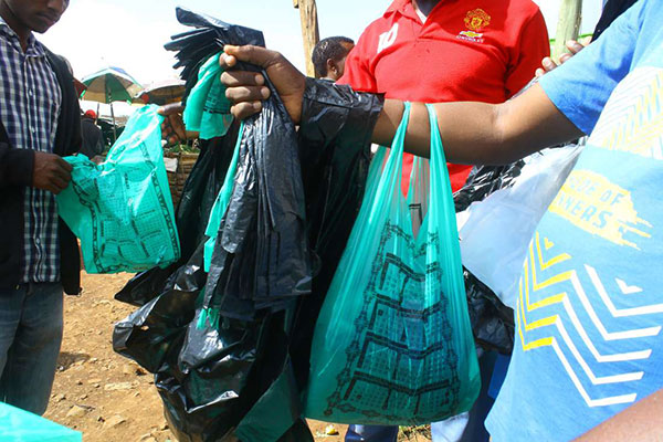 plastic bags. PHOTO Nation Media Group