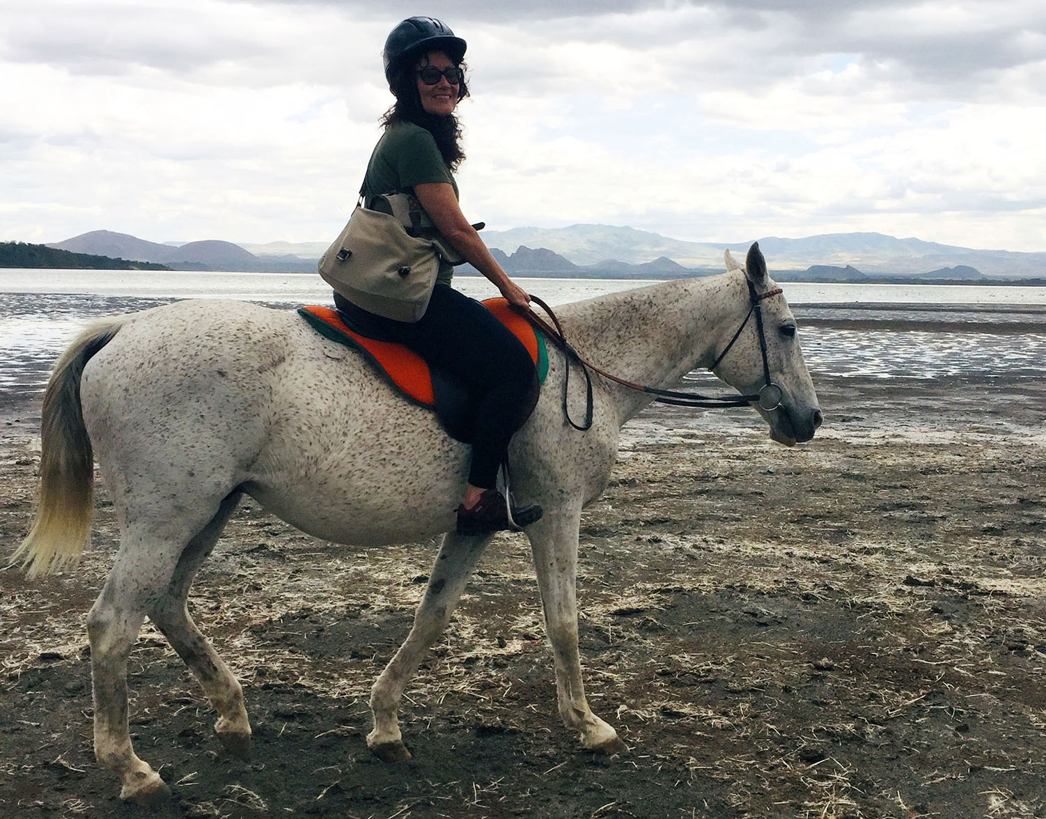 horseriding. flamingo feathers. Lake Elmenteita Serena Camp. Diary of a Muzungu