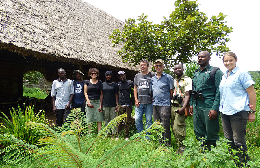 Sunbird Hill bird club Kibale with Philip Briggs Bradt Uganda