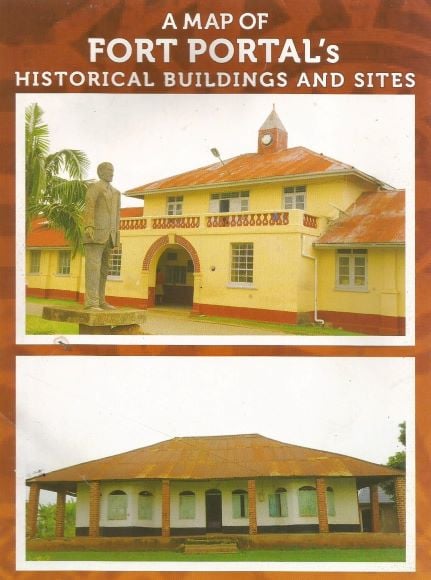Fort Portal's historical buildings. Map by Cross Cultural Foundation of Uganda