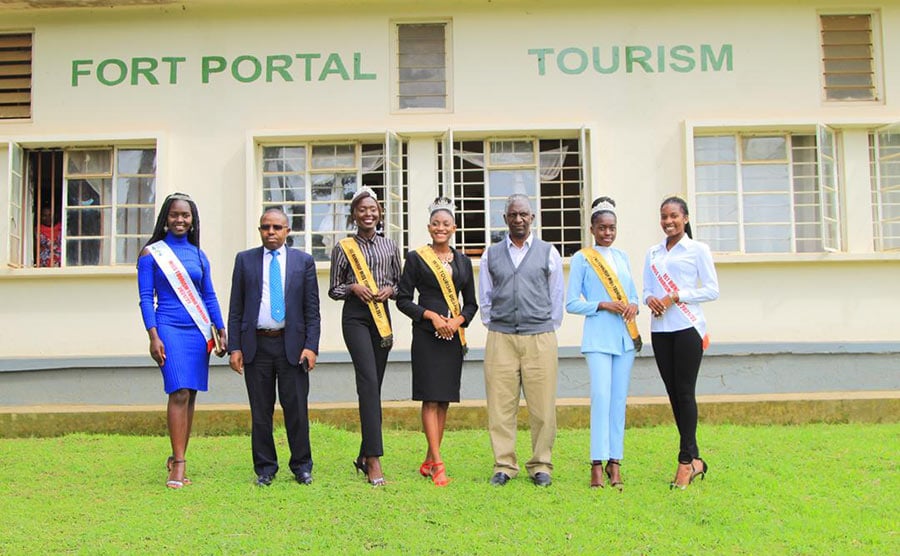 Miss Tourism Uganda 2021 visits Fort Portal