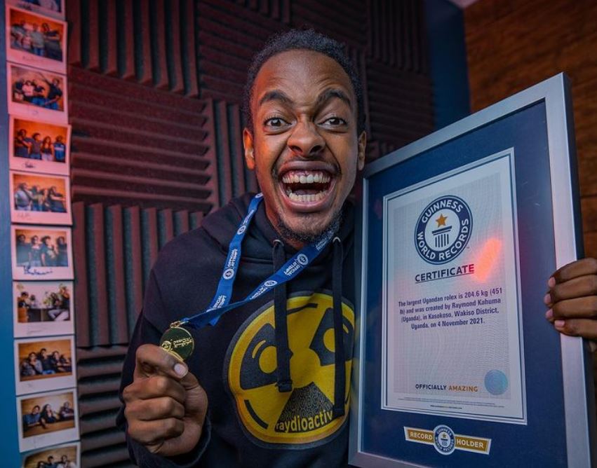 Raymond Kahuma Guinness World Record Holder Uganda
