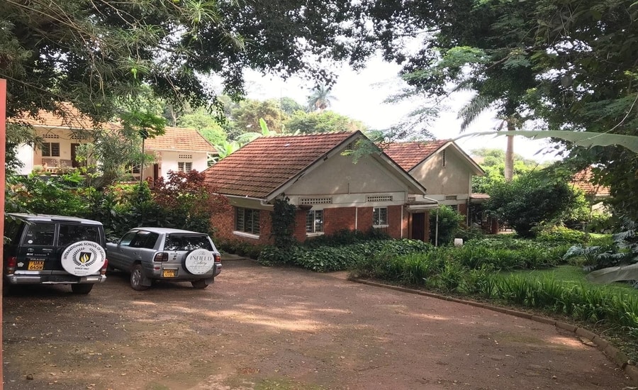 Makindye House from gate