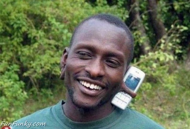 African mobile phone. COURTESY funfunky.com