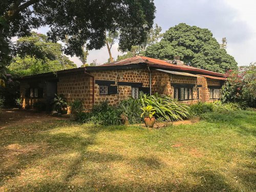 Exterior. Albert Cook's House, Makindye. Kampala. Cross-Cultural Foundation of Uganda CCFU