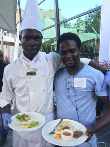 #GHSilverchef 2018 Kigali Marriott Hotel Odeke Steven
