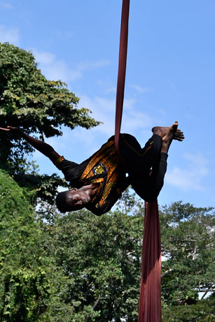 Hiccup Circus performances Uganda