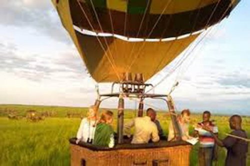 Hot air ballon ride. MuAfrika Adventures