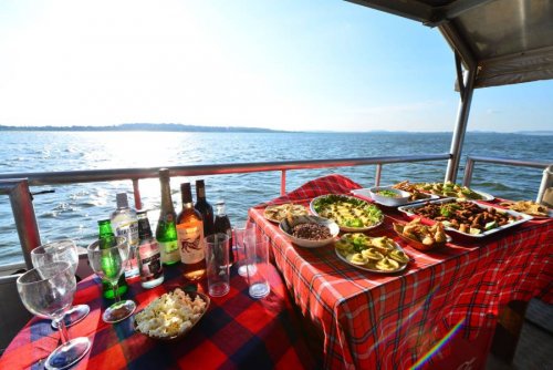 Lake Victoria boat cruise. Wild Frontiers Uganda