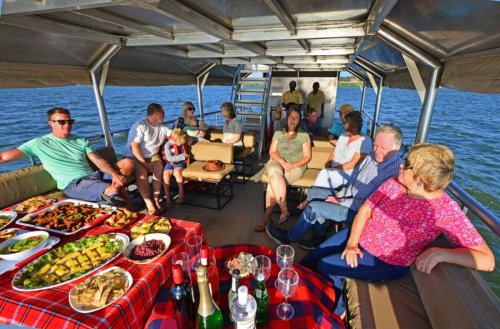Lake Victoria boat cruise. Wild Frontiers Uganda