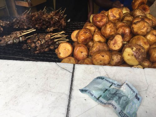 Nyirangarama Rwandan snack potatoes. Diary of a Muzungu