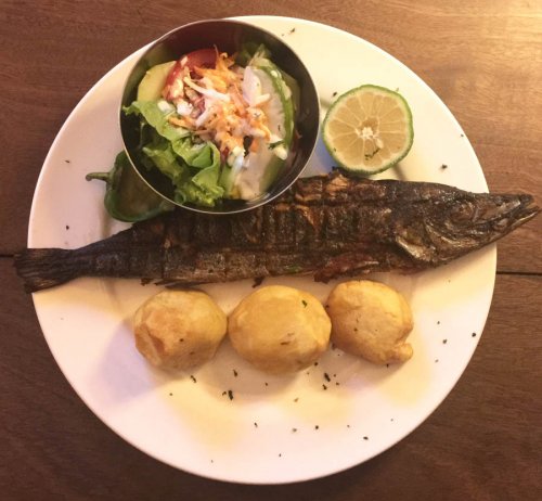 Pili Pili Bistro Kigali sambaza fish 