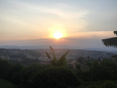 Pili Pili Boutique Hotel Kigali sunset #VisitRwanda