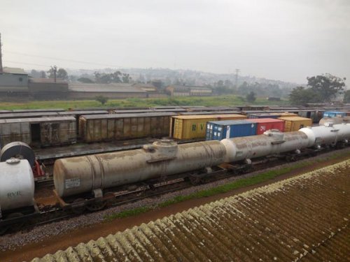 Kampala freight train. PHOTO Diary of a Muzungu