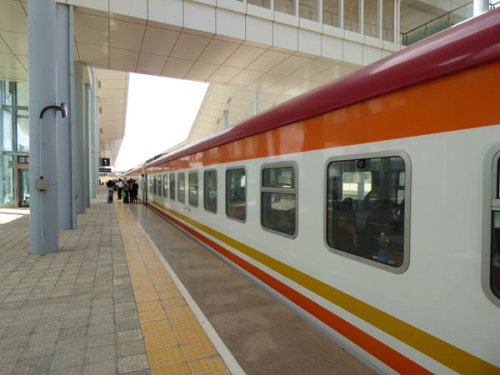SGR train Madaraka Express. Diary of a Muzungu