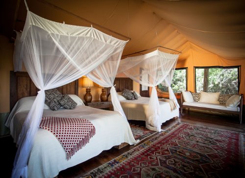Semliki Safari Lodge, Uganda. Luxury rooms