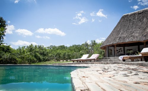 Semliki Safari Lodge swimming pool Uganda
