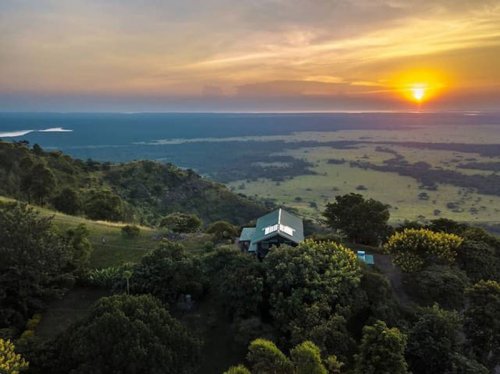 Sunset. The Observatory, Queen Elizabeth National Park, Uganda