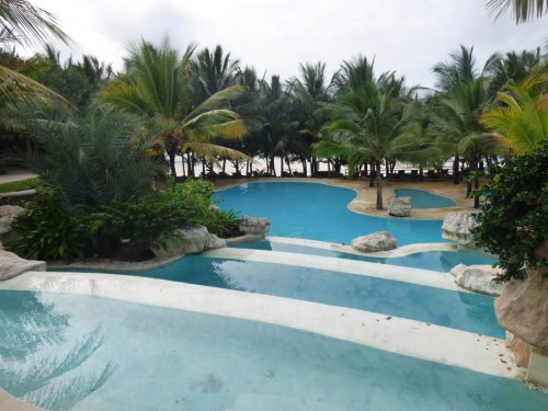 Eight swimming pools. Swahili Beach Resort. Luxury beach hotel Kenya