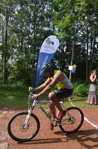 Triathlon. Kyaninga Childhood Development Centre, Fort Portal Uganda