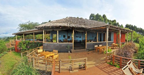 restaurant. Kibale Forest Isunga Lodge Uganda