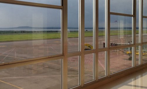 runway Entebbe International Airport Uganda. Diary of a Muzungu