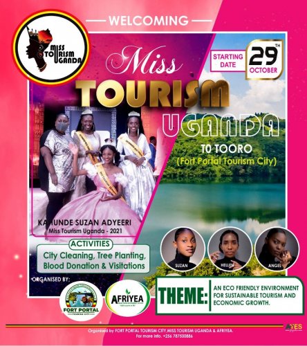 WELCOMING Miss Uganda Tourism to Toro, Fort Portal, Uganda - Afriyea