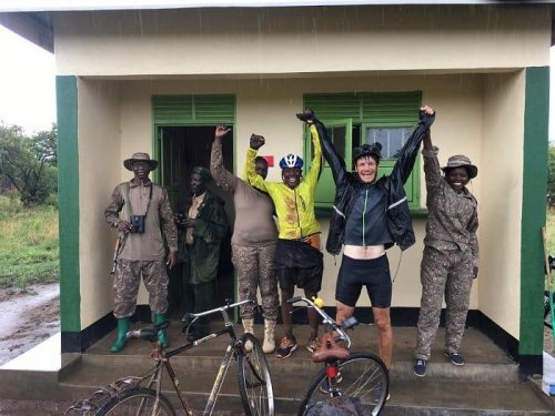 Uganda Cycling Trail. Kisoro to Karamoja by bike. Alexander Bongers, Johan Lawrence - Copyright Theo Vos 